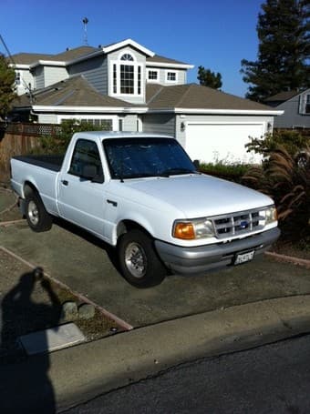 1993 Ford Ranger, White $2,750 1