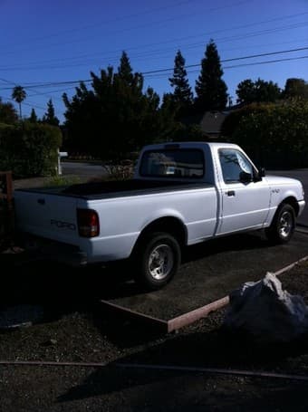 1993 Ford Ranger, White $2,750 2