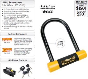 LOST BIKE LOCK 1