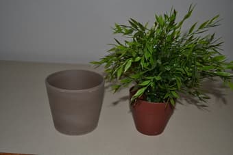 IKEA decorative plant with vase 1