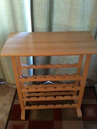 Wine Rack = $25.00 1