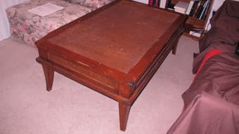 2 sofas (sofabeds) 1 coffee table  -- FREE 3