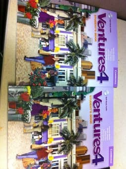 Books: Ventures4 and World Pass Upper Intermediates 1