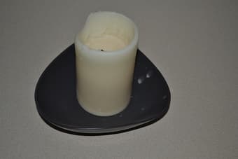 IKEA candleholder with candle 2