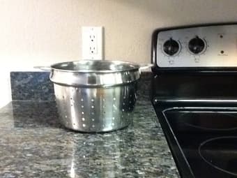 Cuisinart chopper ($25) and IKEA 365+ plates ($2 each) 2