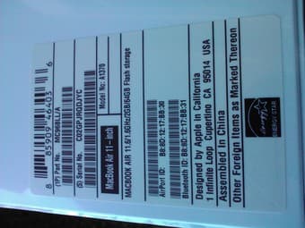 MacBook Air: brand new, unopened, $1000 1