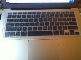 13 inch Macbook Air plastic keyboard cover - $5 1