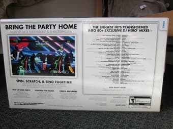 DJ Hero 2 for Wii game and turntable bundle -- $25 2