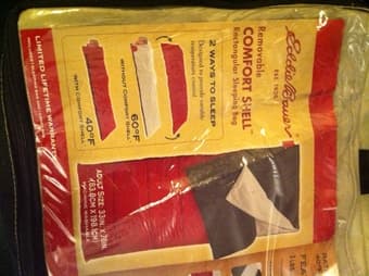 Clean Eddie Bauer Sleeping Bag - $8 1