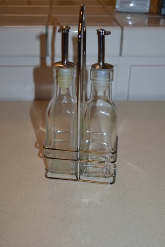 Crate and Barrel Oil&Vinegar Cruet Set 2