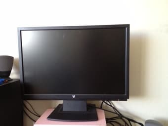 V7 22-inch wide LCD monitor---​$50. 1