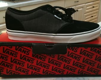 NEW Vans size 11 black&grey, only $39 1