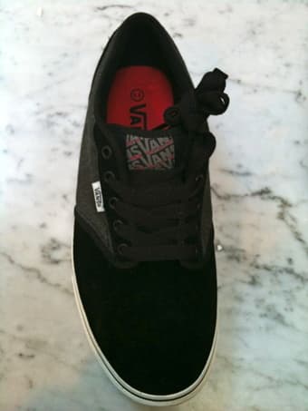 NEW Vans size 11 black&grey, only $39 2