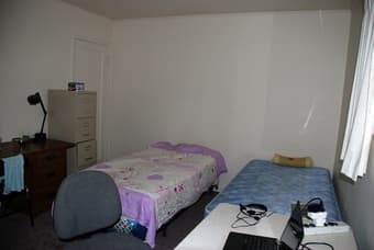 A nice shared room! - living with my roommate 3