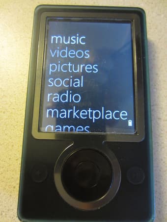 Zune first gen - Black 30GB 1