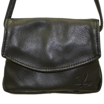 Black Leather Purse for sale - $40 1