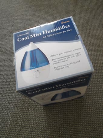 Crane Ultrasonic Cool Mist Humidifier-$15 1