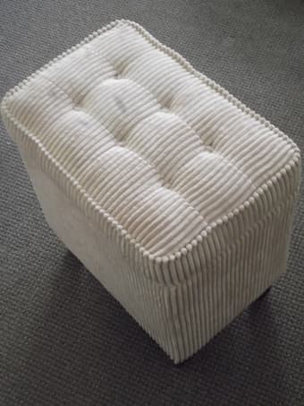 Nice stool with soft pad surface-comfortable seating-$10 1