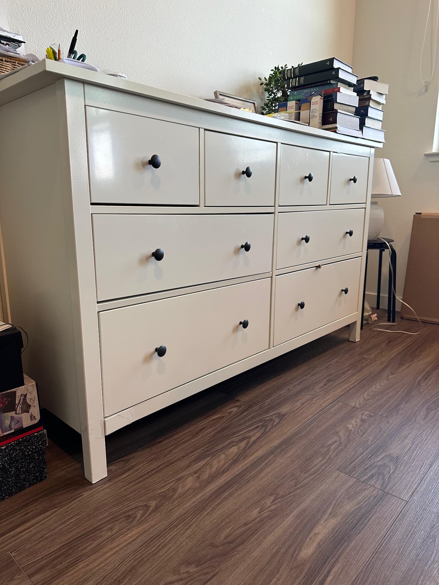 ikea white dresser hemnes IKEA Hemnes Furniture Overlays Panels for Custom Dresser Makeover Artvoom